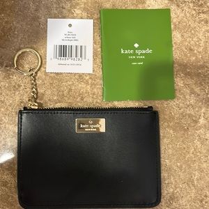 New, never been used, Kate Spade black card holder - tags not attached